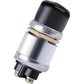 12V 50A Waterproof Switch Push Button Starter Switch Cars Boat Track Horn Engine Start Starter for Car Truck Boat RV ATV（1PCS）