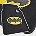 BDK Batman Car Seat Covers Gift Set - Officially Licensed Warner Brothers Auto Accessories Bundle, Includes Car Seat Covers with Car Floor Mats and Sunshade, C1304