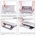Invisible Lightweight Laptop Stand Portable, Adhesive Laptop Stand Foldable, Compatible with MacBook, Air, Pro, Tablets and Laptops up to 15.6″ (Black)thumb 3
