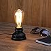Steampunk Table Lamp with Dimmer Switch,Vintage Style Lamp Holder E26 Iron Lamp Base (Bulb not Included)