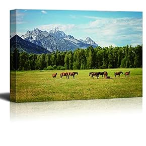 Canvas Wall Art for Living Room,Bedroom Home Artwork Paintings Farm Ready to Hang - 12x18 inches