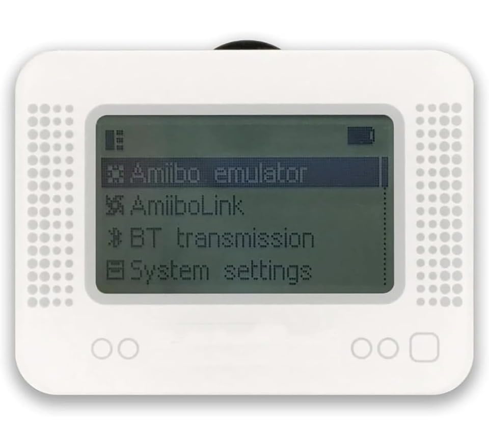 Smart NFC Emulator compatible with Switch/3DS, 50 Games and 3000 NFC Data Storage, 1.2" OLED Screen