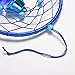 Buytra Dream Catcher Handmade Circular Net with Feathers for Wall Car Hanging Decoration Ornament Craft Gift (Blue)