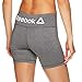 Reebok Women's Compression Running Shorts with Phone Pocket - High Waisted Performance Workout Short - 5 Inch Inseam