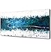 Abstract Seascape 100% Hand Painting Modern Oil Painting On Canvas Framed Dark Blue Sea Hand Painting Wall Art Ready to Hang On Bathroom Living Room Bedroom for Wall Decor Home Decoration 57