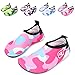 L-RUN Kids Swim Water Shoes Barefoot Aqua Socks Shoes for Beach Pool Surfing Yoga