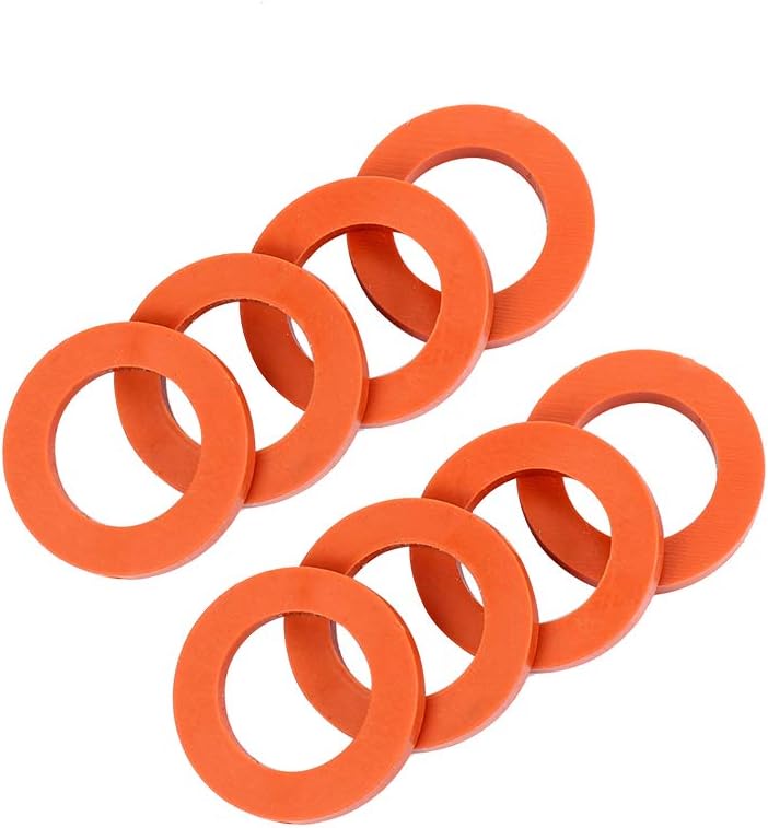 ZKZX Garden Hose Washer Heavy Duty Rubber Washer, Fit All Standard 3/4" Garden Hose Fittings (40 Pieces)(red) : Garden & Outdoor