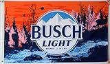 Mountfly Busch Light Sunset Hikers Flag Banner 3x5 Feet Man Cave