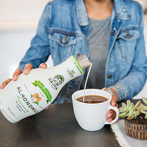 Califia Farms Unsweetened Almondmilk, 48 Oz (Pack of 8) Dairy Free