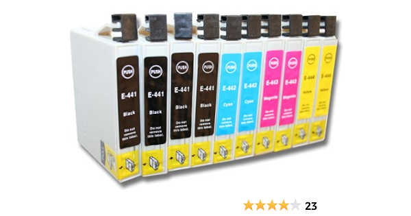 10 x Cartucho de Tinta para EPSON-Stylus CX3600 / CX3650 / CX6400 / CX6500  / CX6600 / CX6650. : Amazon.es: Informática