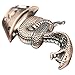 Metal Cobra Snake Shape Style Windproof Refillable Butane Cigarette Lighter Gadget Gas Torch Jet Lighter - Brown
