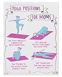 American Greetings Funny Yoga Mother's Day Greeting Card with Foil