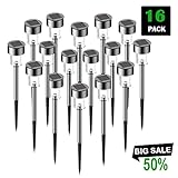 Sursun 16-Pack Outdoor Solar Lights image large