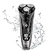 HATTEKER Electric Shaver for Men Rotary Shaver Razor Wet Dry Beard Trimmer Electric Shaving Razors with Pop-up Trimmer Replacenment Blade Waterproof Cordless Rechargeable