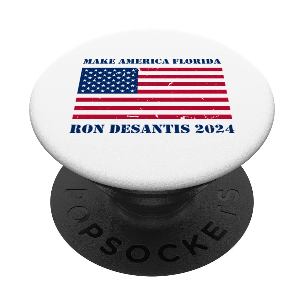 Ron DeSantis 2024 - Make America Florida PopSockets Swappable PopGrip