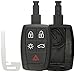 KeylessOption Keyless Entry Remote Smart Key Fob Case Shell Button Pad Cover Housing for Volvo KR55WK49250