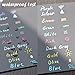 Vstoy Metallic Paint Markers Pens - Medium Point Metal Art Permanent Marker Set For Glass Paint, Gift Card Making (White suit)