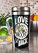 Spoontiques - Insulated Travel Mug - Marvin The Martian Coffee Cup - Coffee Lovers Gift - Funny Coffee Mug - 14 oz - Green