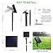 [3 Pack] Rophie 200 LEDs Solar String Lights 72 foot Warm White String Lights