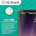 IQShield Glass Screen Protector Compatible with Samsung Galaxy S8 Active (3-Pack) Clear Tempered Ballistic Glass HD and Transparent Shatter-Proof Shield, 99% Touch Accuracy