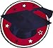 Congrats Grad 38pc Decoration Graduation Pack - School Colors Red Black