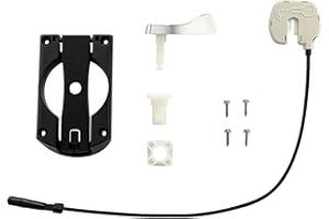 FLUSHMATE AP400504 Universal Handle Replacement Kit for 504 Series - LH or RH Chrome Handle Included, ADA Compliant, Quiet Operation, Easy Installation, Ideal for Residential & Commercial Use
