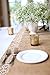 DOTHOUSE Lace Burlap Table Runners- 12 X 108 Inches Natural Jute Table Runner,Rustic Table Runners For Shabby Chic Wedding Party,Indoor and Outdoor Events