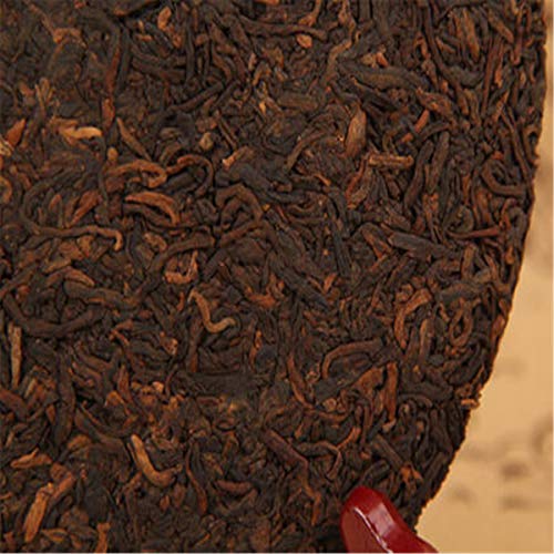 357g ï¼0.787LBï¼ Reifer Pu'er-Tee Alter Puer-Tee Yunnan Alter BanZhang Pu'er-Tee Schwarzer Tee Gekochter Pu-Erh-Tee Pu-Erh-Tee Chinesischer Tee Gesunder Puerh-Tee Roter Tee Grüner Guter Shu Cha – Bild 7