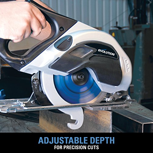 Evolution Power Tools EVOSAW180HD 7-1/4" TCT Industrial Circular Saw