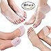Bunion Corrector Splint Relief Regulator - Heel Spur Pads Foot Protector Guard Toe Sleeve Cushions Tailors for Plantar Fasciitis Separator Straightener Support for Prevent Calluses Blisters (4 pairs)