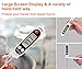 Meat thermometer -Digital food cooking thermometer Instant read thermometer Candy thermometer Kitchen barbecue thermometer for Meat Food Cooking Candy Kitchen Barbecue (white) (white)