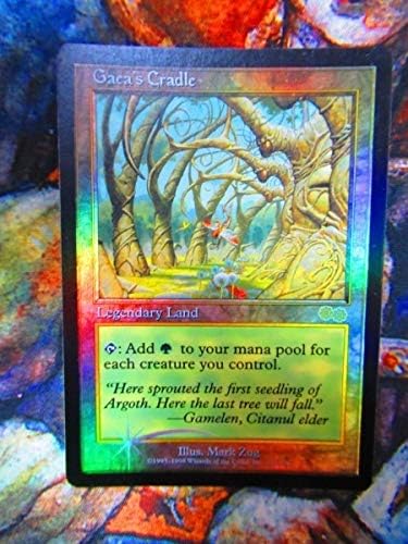 Amazon Mtg Foil ガイアの揺籃の地 Gaea S Cradle ジャッジ褒賞 おもちゃ ホビー