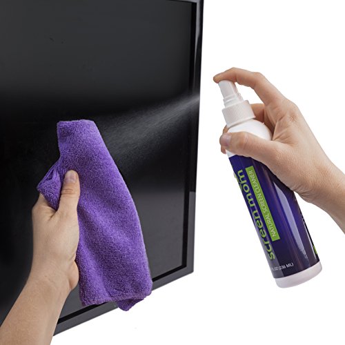 Screen Mom Screen Cleaner Kit 8oz (2-Pack) Best LED & LCD TV, Computer Monitor, Electronics, Phone, Laptop Cleaning, iPad Flat Screen -Includes (2) 8oz Spray Bottles & Large Microfiber Cloths - Thumbnail 5