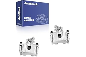 AutoShack Rear Brake Calipers Left & Right Replacement for 2010-2013 Mazda 3 2010-2013 Mazda 3 Sport 2-PC Set