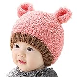 Cute Lovely New Kids Toddlers Baby Boys Girls Infant Winter Earflap Knitted Warm Cap Hat