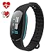 COSVII Fitness Tracker Color Screen with Heart Rate Monitor,