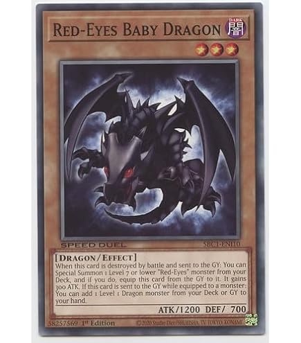 超美品　遊戯王　RED-EYES B.CHICK 英語 Amazon.com: YU-GI-OH! - Red-Eyes B. Chick (LCJW-EN038