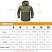 FREE SOLDIER Men’s Tactical Jacket Waterproof Army Military Hooded Jacket Softshell Autumn Winter Jacket (Wolf brown XL)