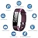 LETSCOM Fitness Tracker, Heart Rate Monitor Smart Watch with Sleep Monitor Step Counter Pedometer, Wireless Activity Tracker Watch, IP67 Waterproof for Women Men Kids