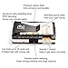 Birsppy Carbon Fiber Slim Wallet | RFID Minimalist Wallet | Carbon Fiber Money Clip | Credit Card Holder Wallet for Men and Women | Fiber Wallets | Slim Wallet | Cash Money Clip | 2020 Version