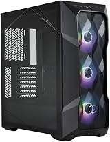 Cooler Master MasterBox TD500 Mesh V2 E-ATX Mid-Tower 3 ARGB Fan PC Case Black view 4