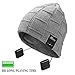Bluetooth Beanie Hat,Topple Wireless V4.0 Music Beanie Hat Washable Cap with Bluetooth Over Ear Headphone Earphone Speaker for Men Women Winter Fitness, Compatible with Iphone Android Cell Phone-Gray