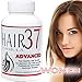 Hair Vitamins for Faster Hair Growth ADVANCED Hair Formula 37 Hair Vitamins Best Hair Growth Vitamins 1 month Supply 60 Vegetarian Capsules