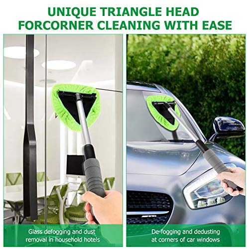 4 XINDELL+Windshield+Cleaning+Extendable+Microfiber