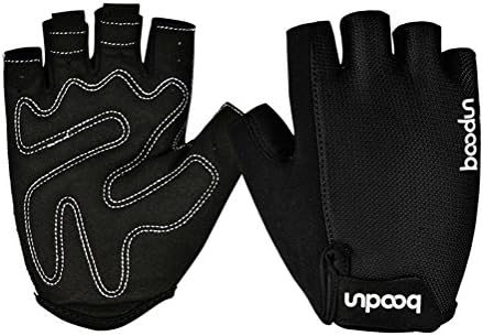 Mens Ultra Light Breathable Lycra Anti-Slip Shock Absorbing Mountain Road Outdoor Active Fitness Cycling Gloves