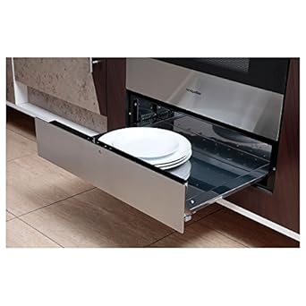 Montpellier Wd14ss 14cm Built In Warming Drawer In Stainless