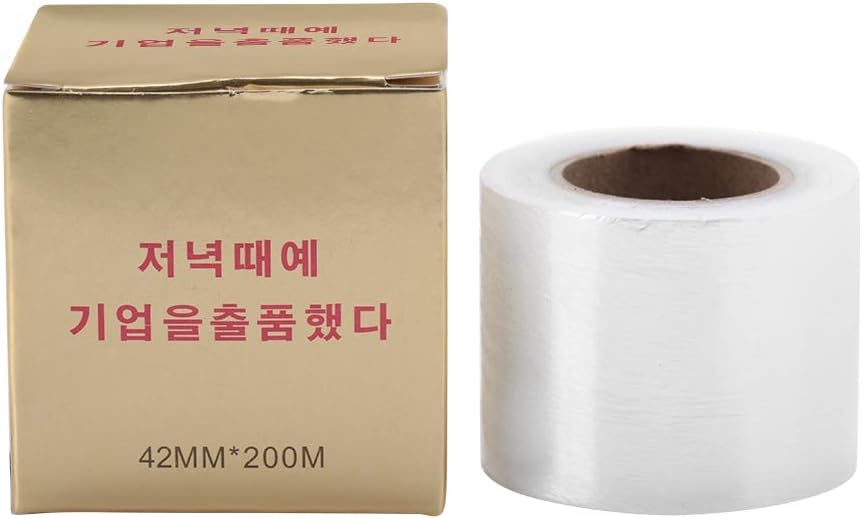 Rosvola Tattoo Wrap, Tattoo Barrier Preservative Film, 400m Semi-Permanent Wrap Eyebrow Lip Accessory(Eyebrow Film(42mm 200m))