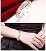 [SICHENDZ] Women Silver Fashion Open C-Shape Bracelets Cuff BangleSilver Bracelet