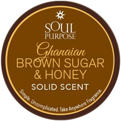 Ghanaian Brown Sugar Solid Perfume - 0.5 oz