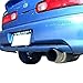 Universal Fitment Fits Universal N1 4 Inch Stainless Steel Muffler Flat Tip + Removeable Silencer by IKON MOTORSPORTS